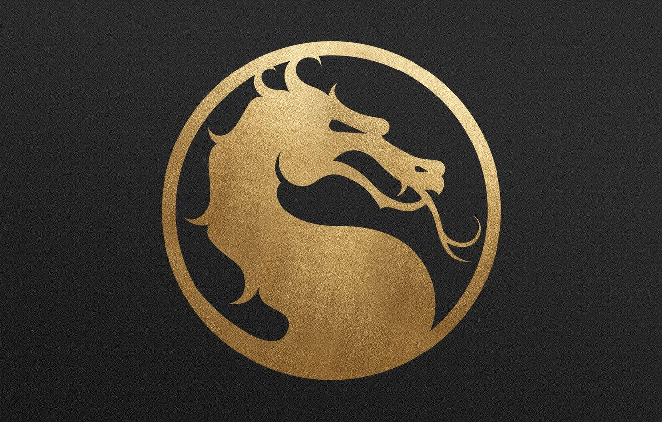 Mortal Kombat 11 Gold Dragon Logo