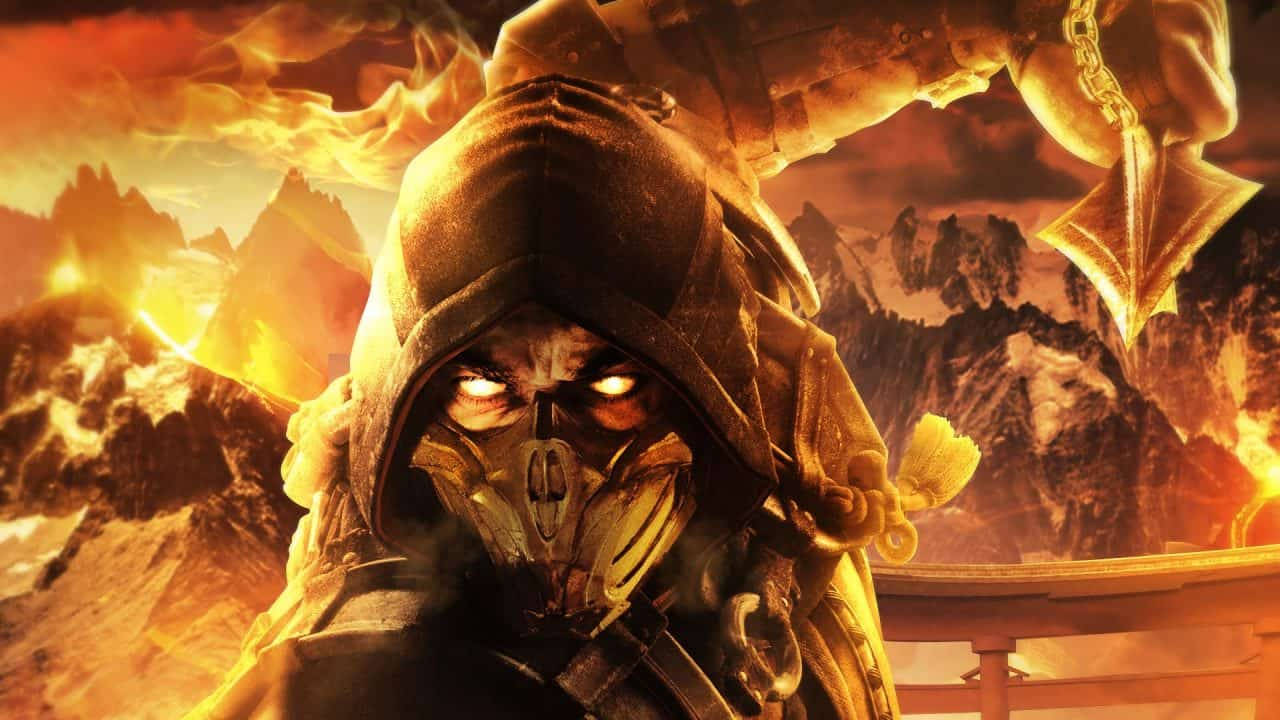 Mortal Kombat 11 Scorpion Fire Mountains