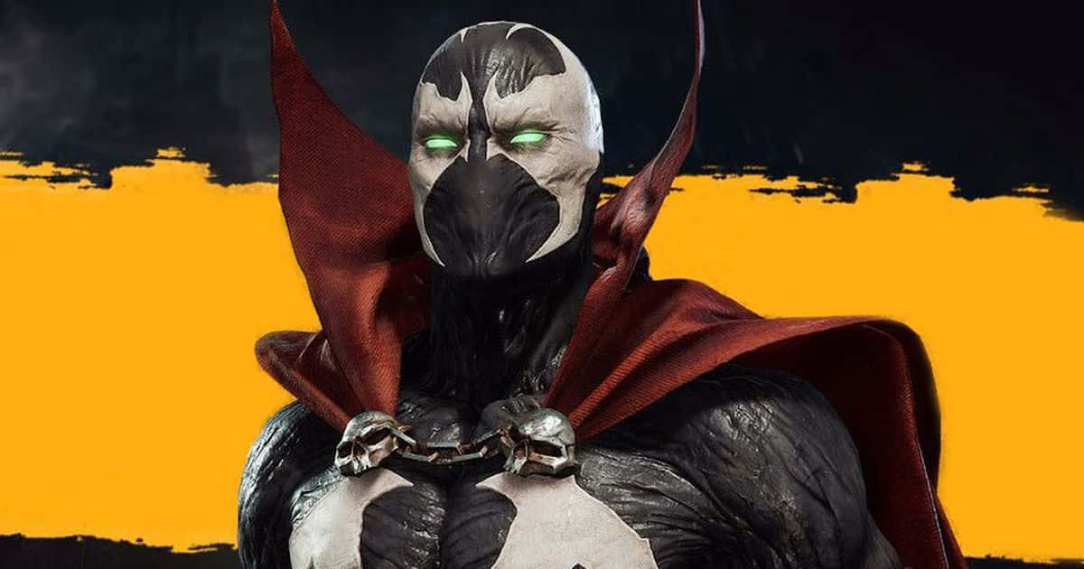 The fearsome Spawn in Mortal Kombat 11 Wallpaper