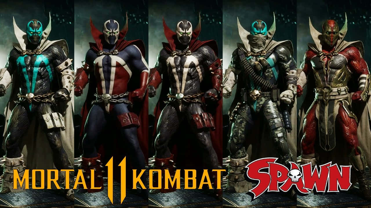 Mortalkombat 11 - Spawn Desata El Infierno Fondo de pantalla