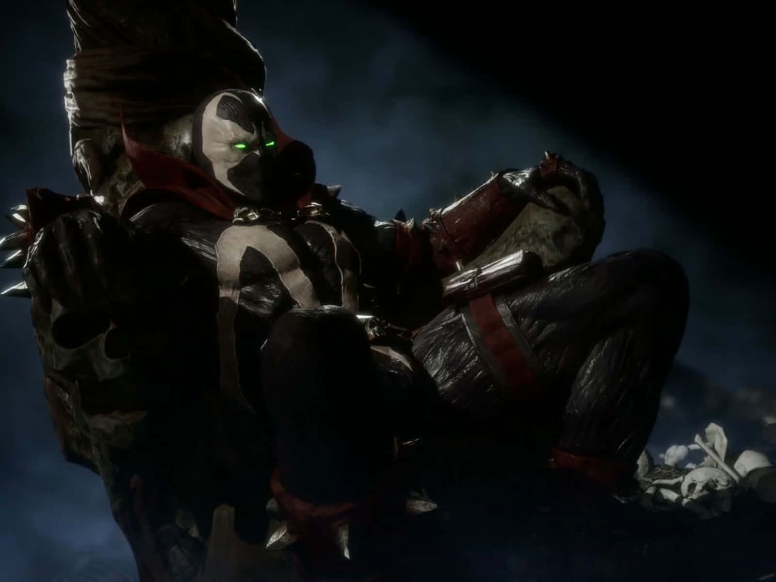 Mortal Kombat 11 - Spawn Libère Son Pouvoir Fond d'écran