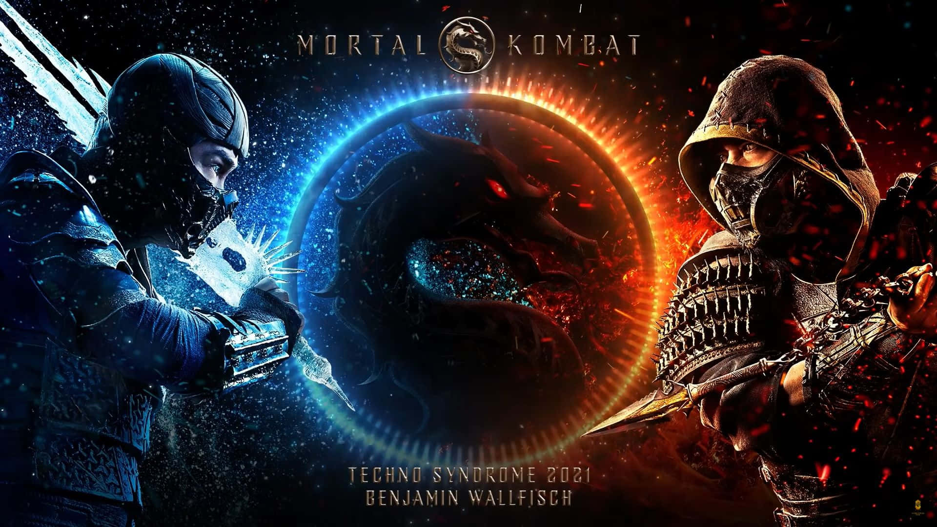 Oplev næste afsnit af den legendariske kampfranchise, da Scorpion tager tronen tilbage i Mortal Kombat 2021. Wallpaper