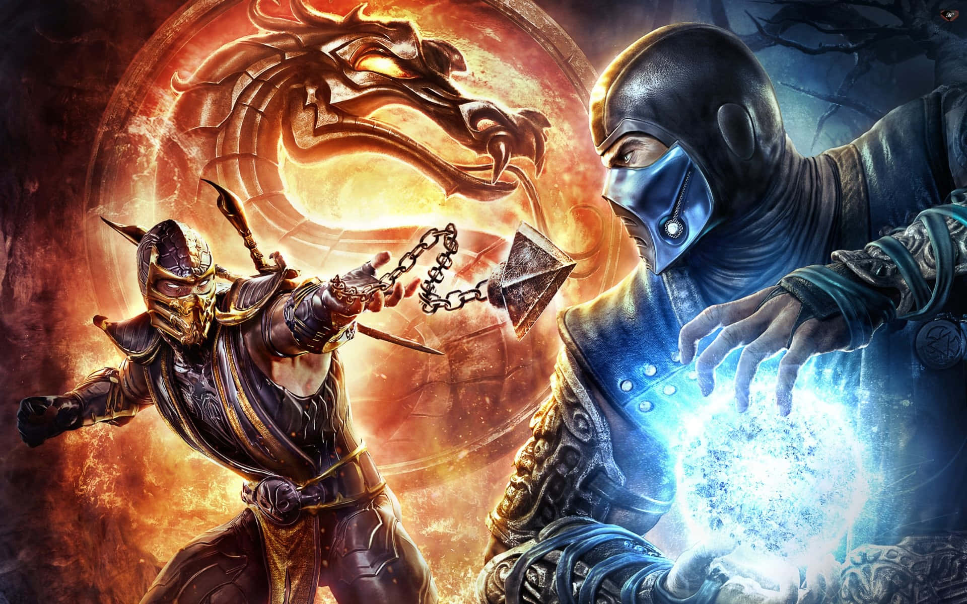 Gør dig klar til hurtige, spændingsfyldte actionscener, når det seneste udspil i den populære Mortal Kombat-franchise bliver lanceret i 2021! Wallpaper