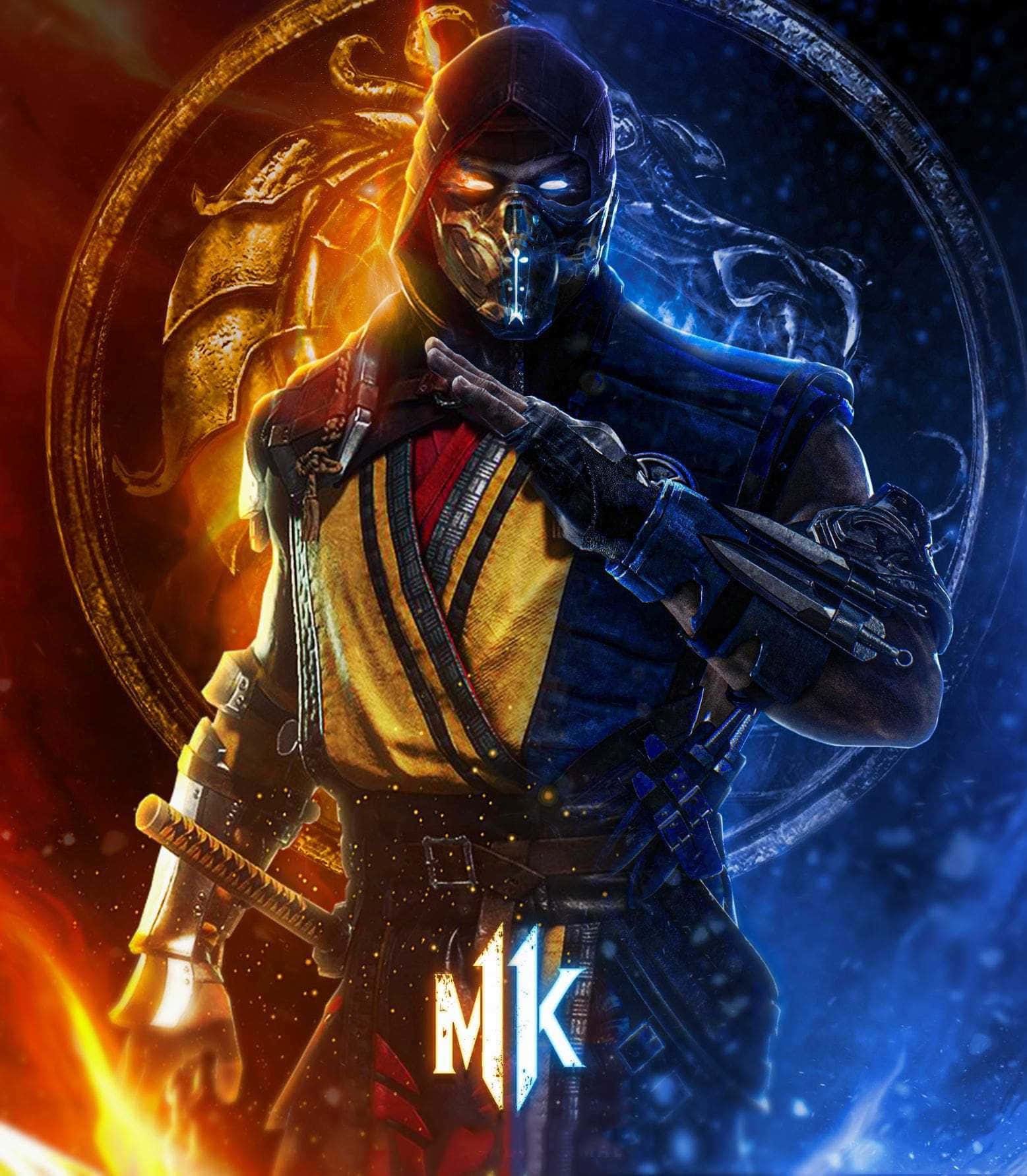 Get ready to fight in Mortal Kombat 2021 Wallpaper