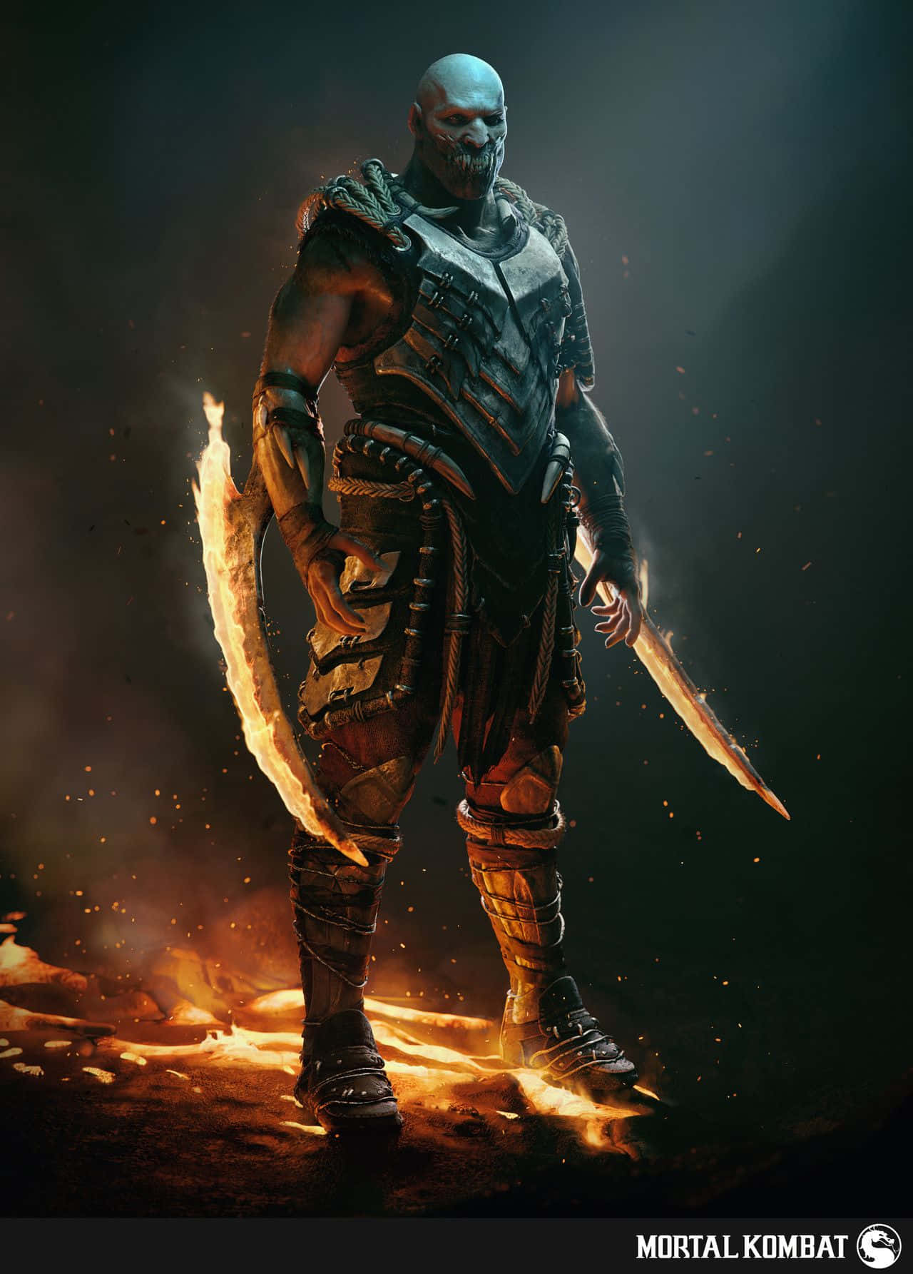 Mortal Kombat's Fierce Tarkatan Warrior, Baraka Wallpaper