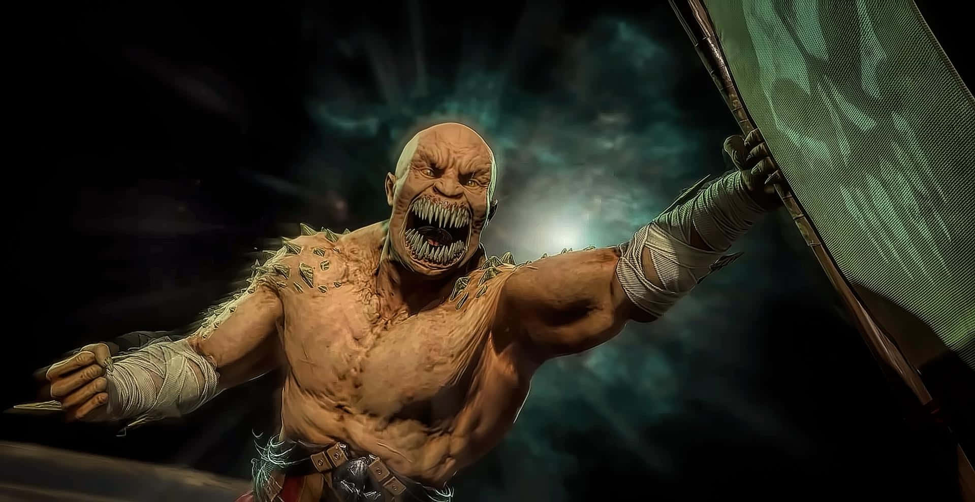 Fierce and Deadly Baraka in Mortal Kombat Wallpaper