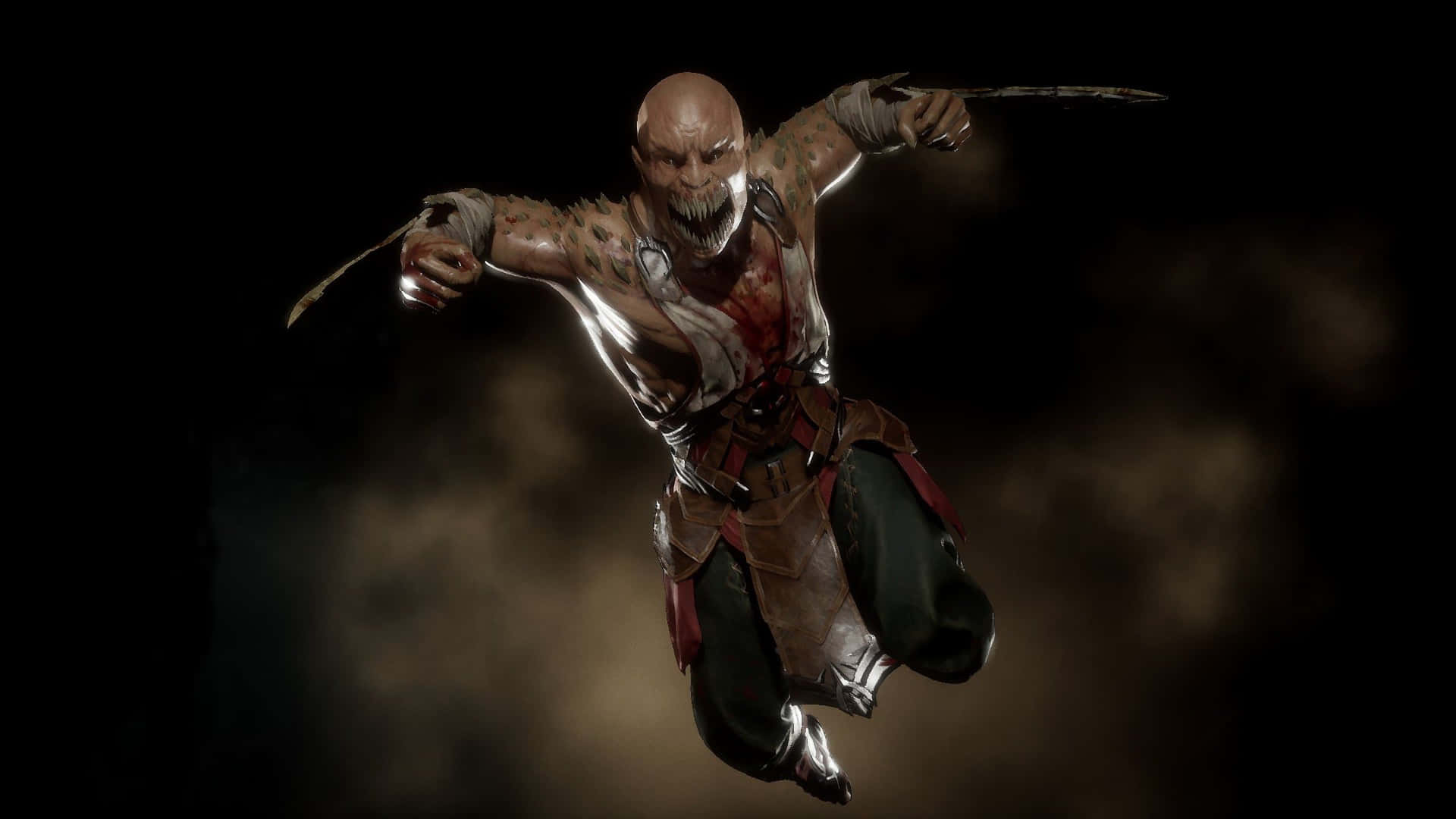 "Baraka, the fierce Tarkatan warrior in Mortal Kombat" Wallpaper