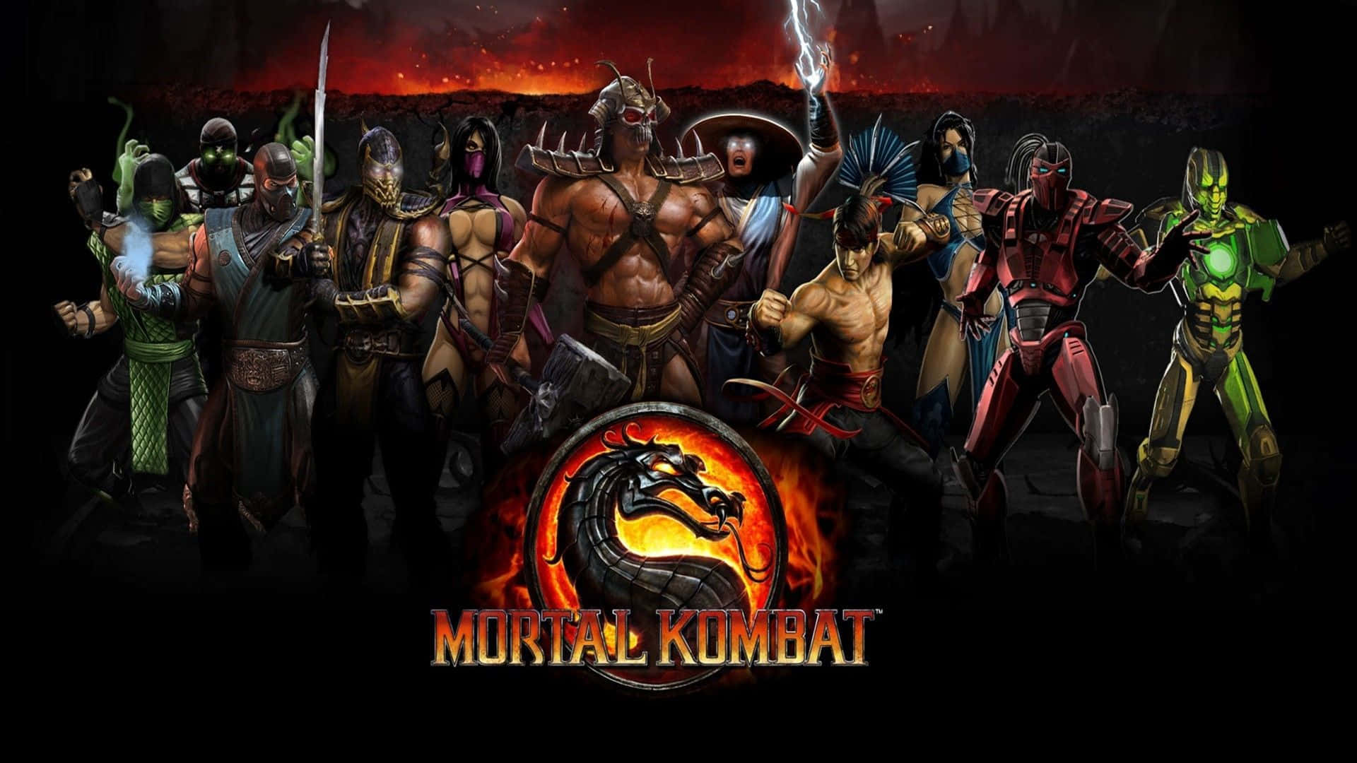 Deadly Assassin Cyrax in Mortal Kombat Wallpaper