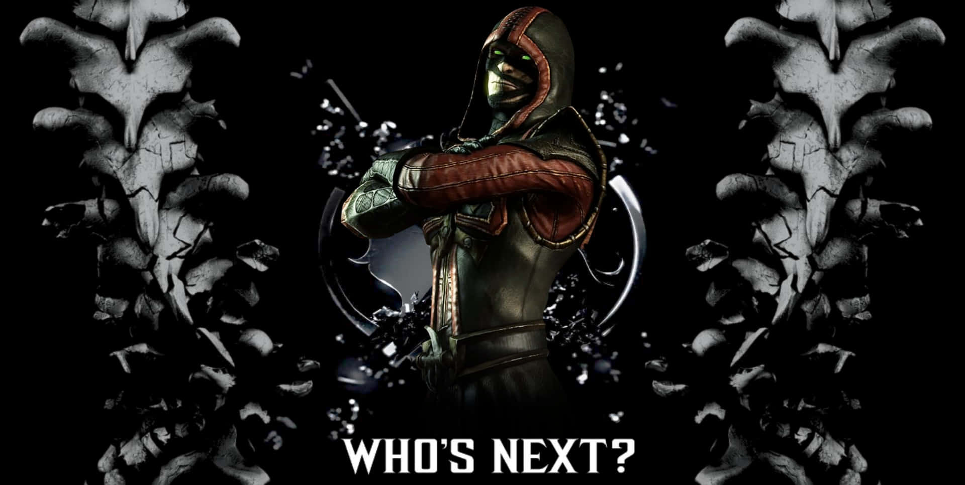 Ermac, the powerful telekinetic ninja warrior in Mortal Kombat Wallpaper