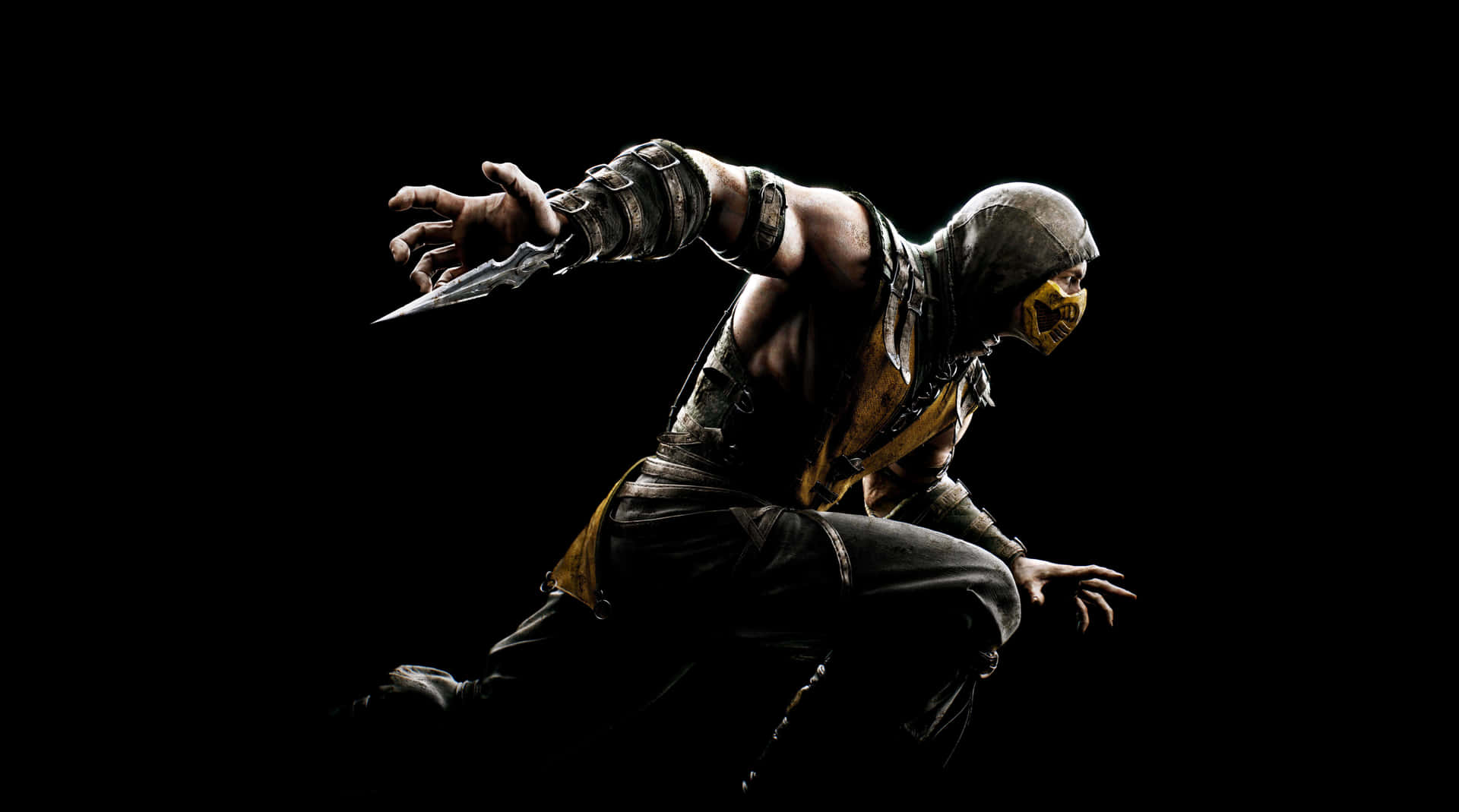 Download Iconic Mortal Kombat Fatality Scene Wallpaper