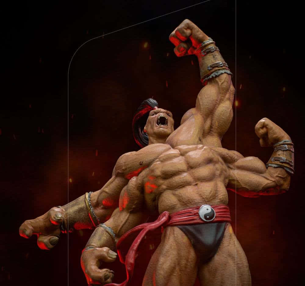 Goro, the powerful Mortal Kombat warrior Wallpaper