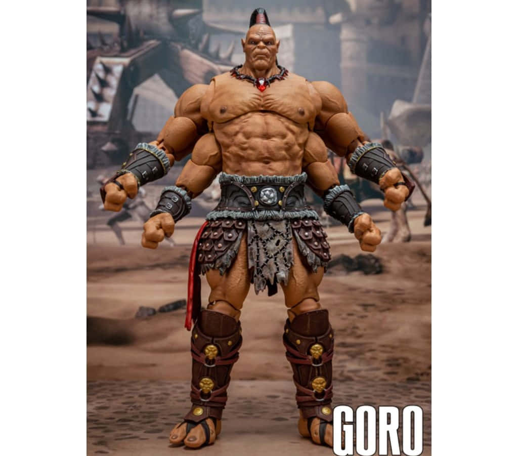 Fearsome Goro, the four-armed Shokan warrior from Mortal Kombat Wallpaper
