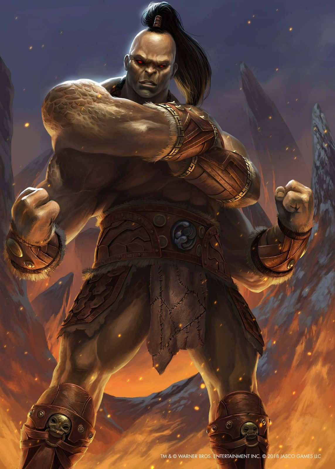 Goro, the ferocious Mortal Kombat warrior Wallpaper