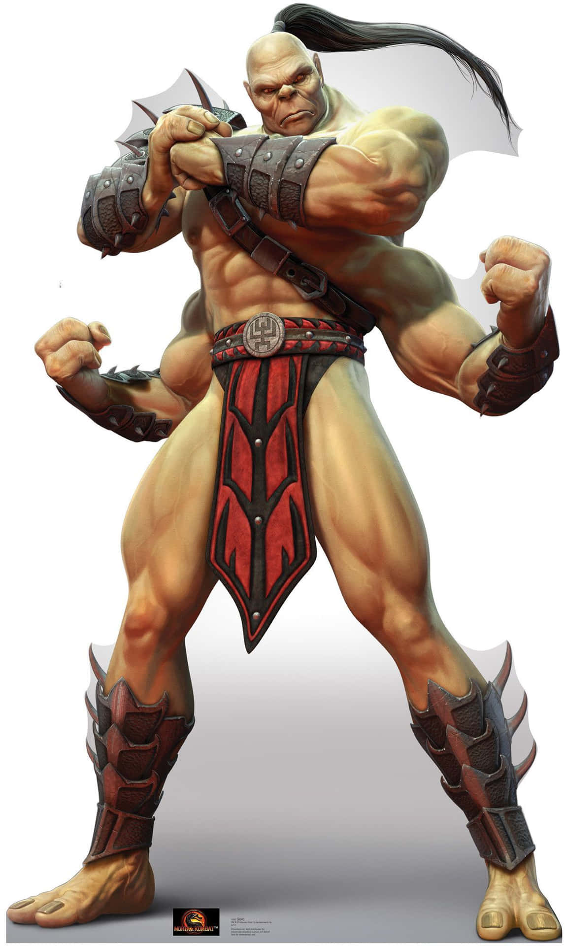 Goro, the Fearsome Four-Armed Shokan Warrior from Mortal Kombat Wallpaper