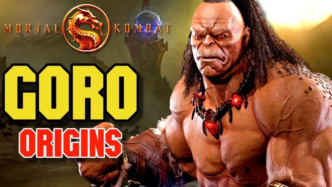 Download Mortal Kombat Goro X Wallpaper Wallpaper Wallpapers Com