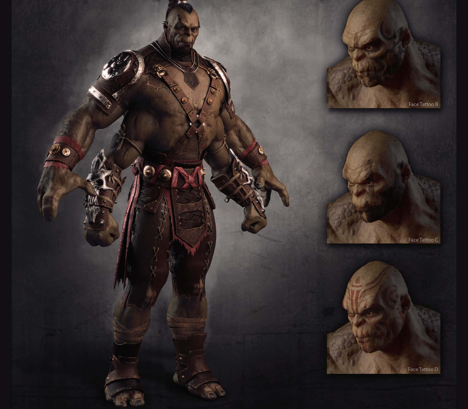 Fearsome Goro, the Mortal Kombat warrior Wallpaper