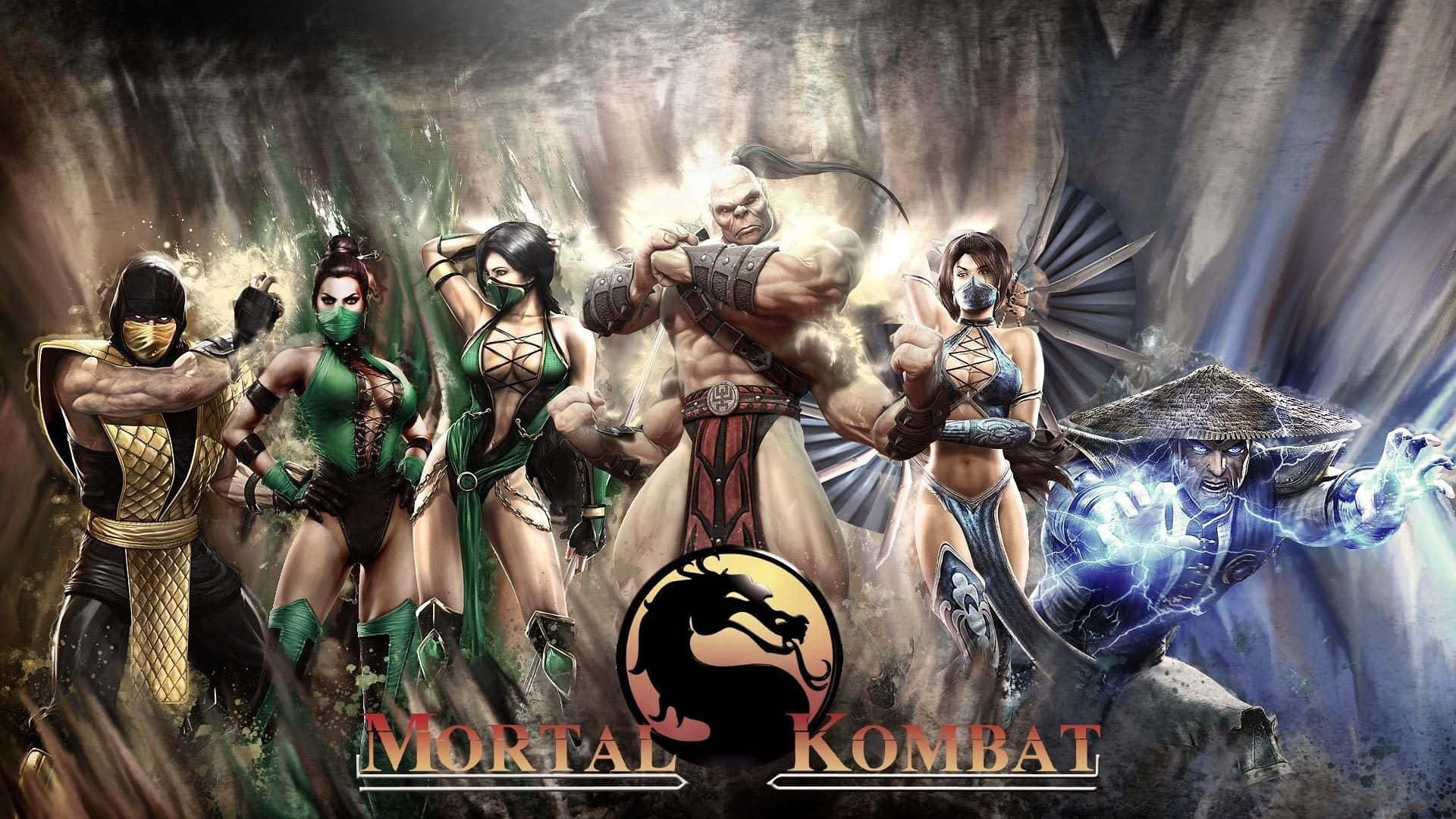 Goro, the Four-Armed Champion of Mortal Kombat Wallpaper