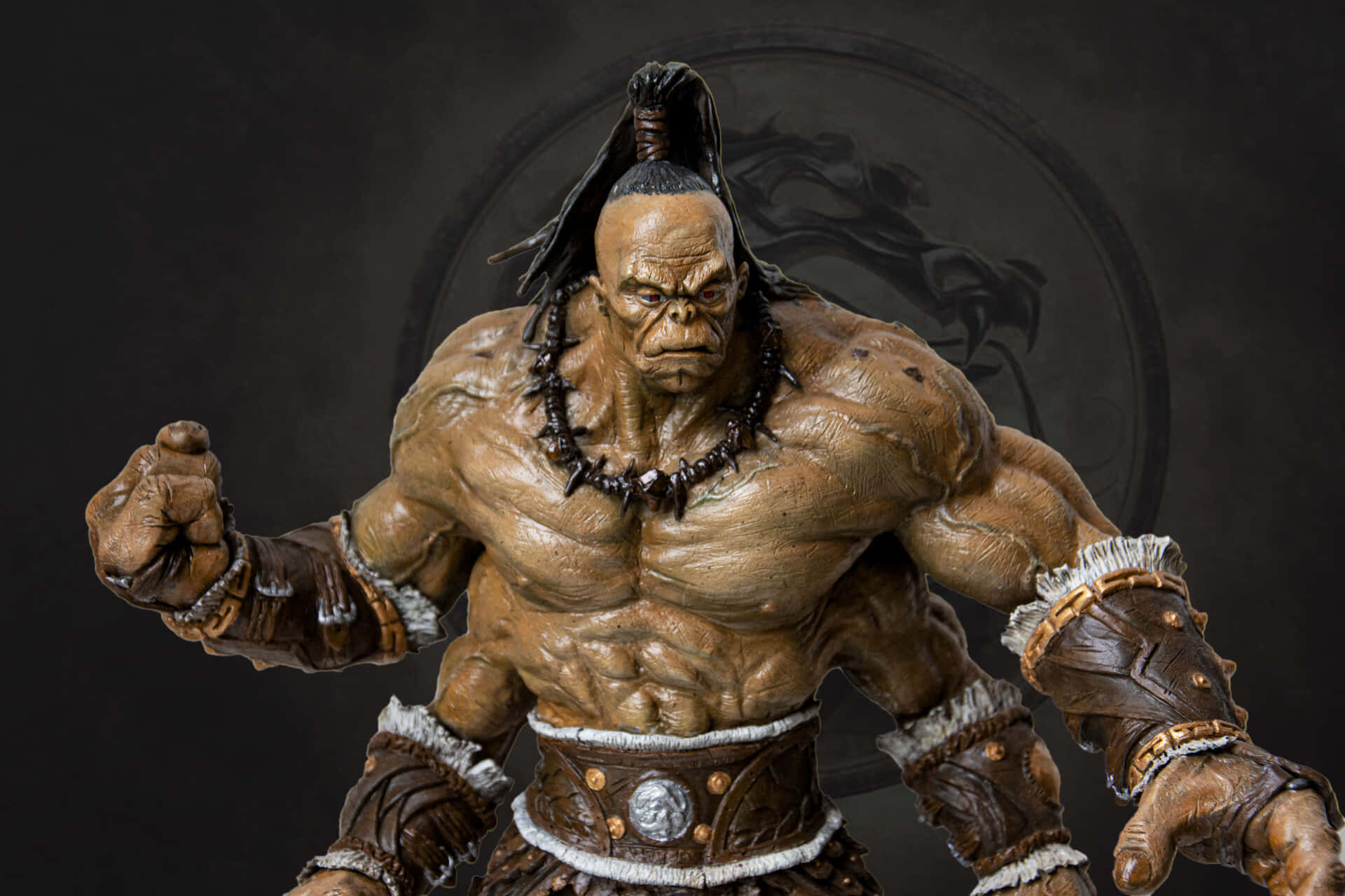 Mighty Goro, the fearsome Mortal Kombat warrior Wallpaper