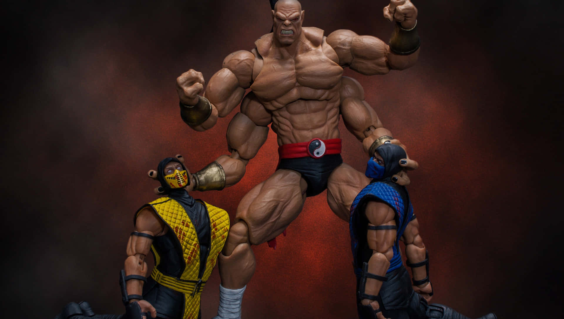 Goro, the fearsome four-armed Shokan warrior from Mortal Kombat Wallpaper