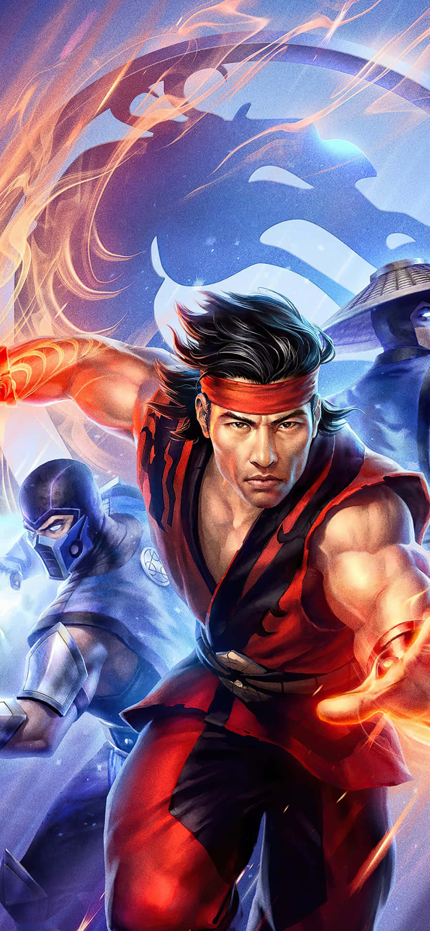 Slå konkurrencen med det nye Mortal Kombat til iPhone. Wallpaper