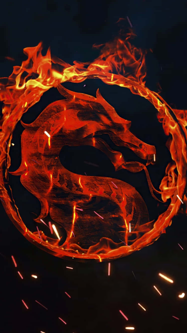 Wallpaperåterupplev Den Ultimata Stridsfantasin Med Mortal Kombat Iphone-bakgrundsbilden. Wallpaper