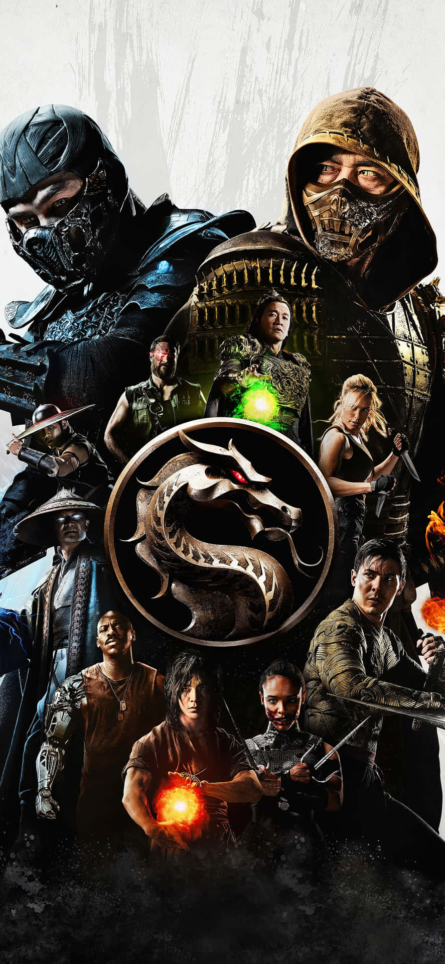 Supercharge Your Gameplay with Mortal Kombat on iPhone Wallpaper