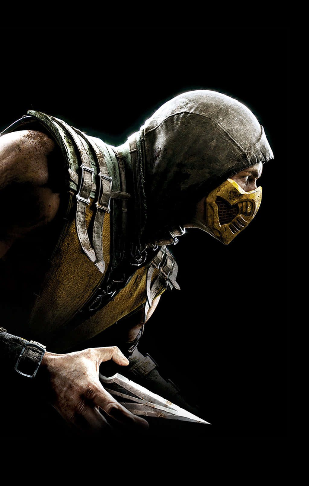 Nimmdie Legendären Mortal Kombat Charaktere Überallhin Mit, Mit Dem Speziellen Mortal Kombat Iphone! Wallpaper