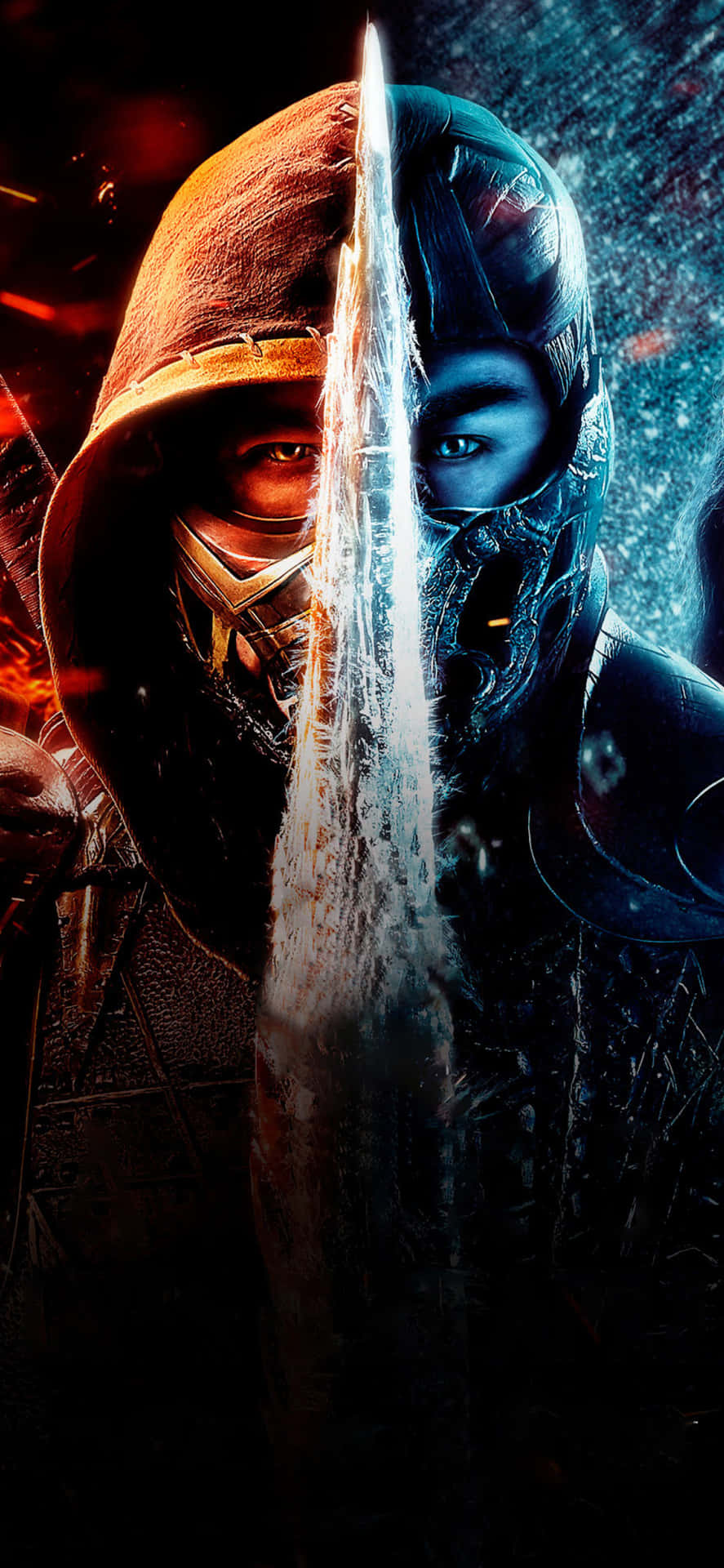 "Choose Your Fighter - Play Mortal Kombat On Your Iphone" Wallpaper