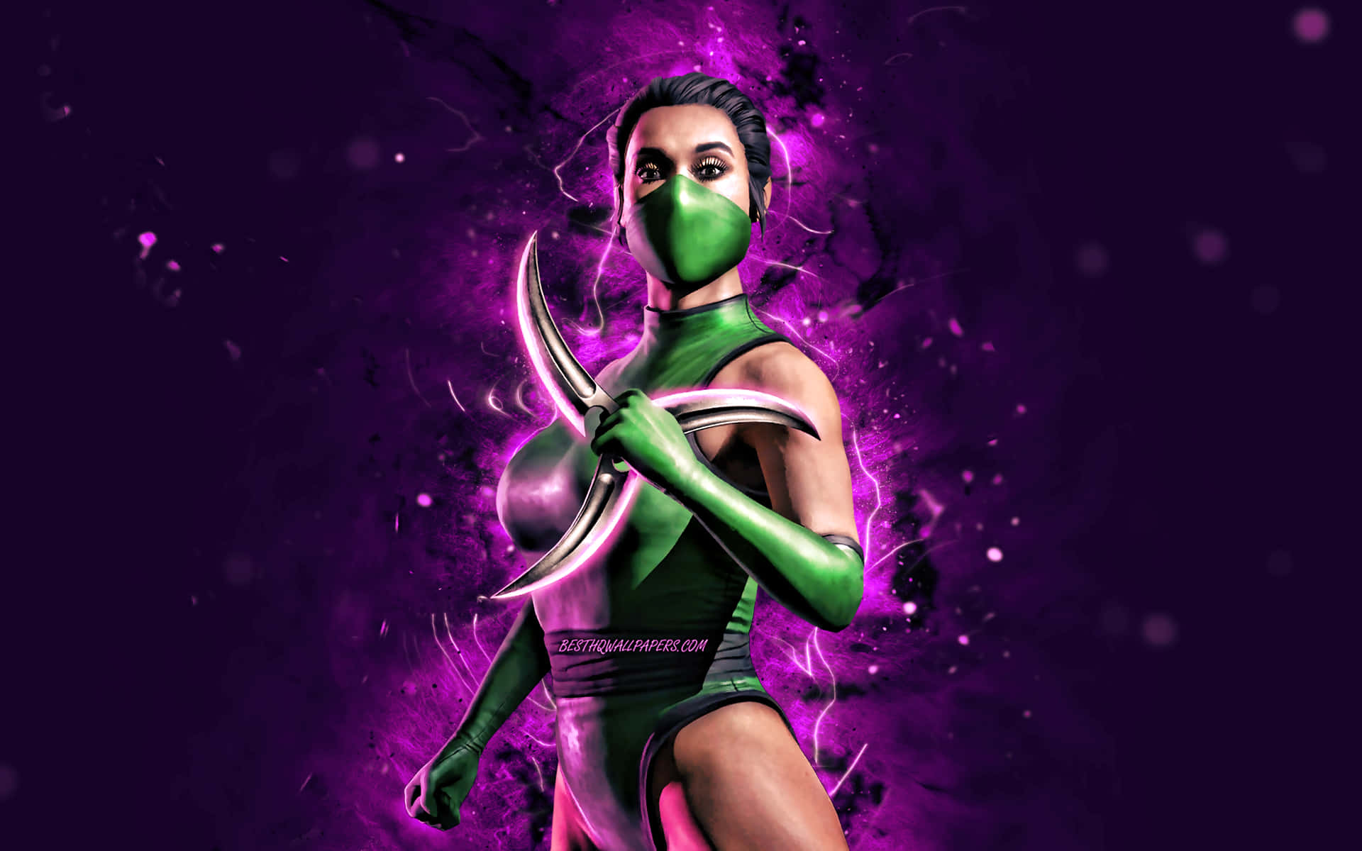Mortal Kombat Jade, Ready to Give Her Foes Sudden Death Wallpaper