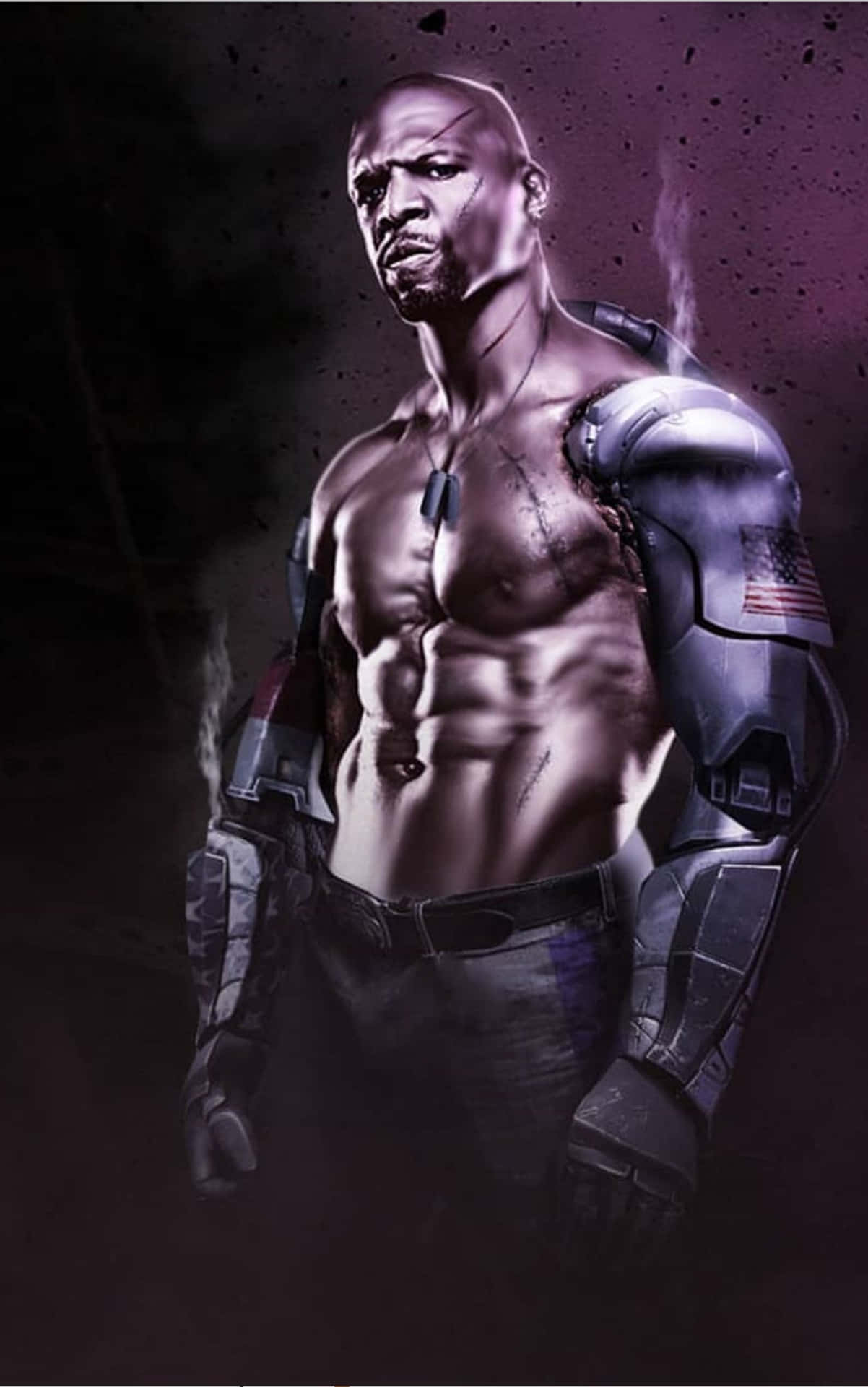 Jax, the Powerful Special Forces Major in Mortal Kombat Wallpaper