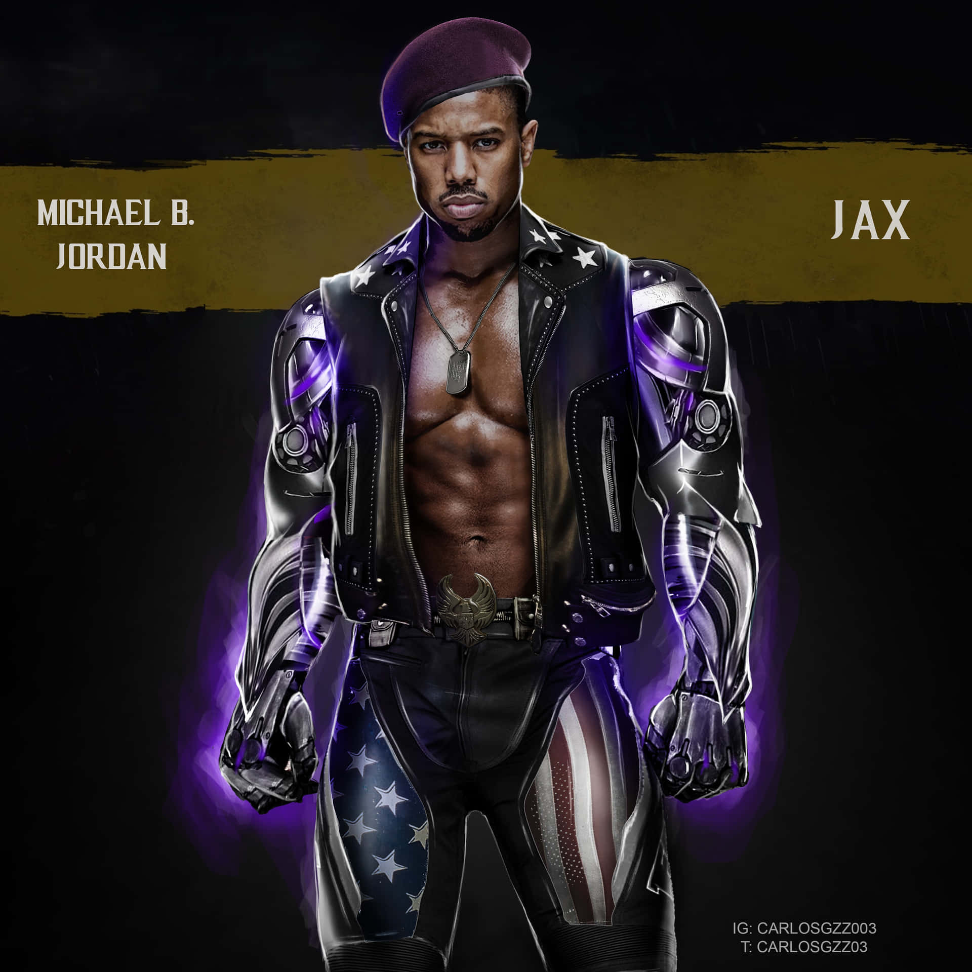 Jaxbriggs Desata Un Poder Devastador En Mortal Kombat. Fondo de pantalla