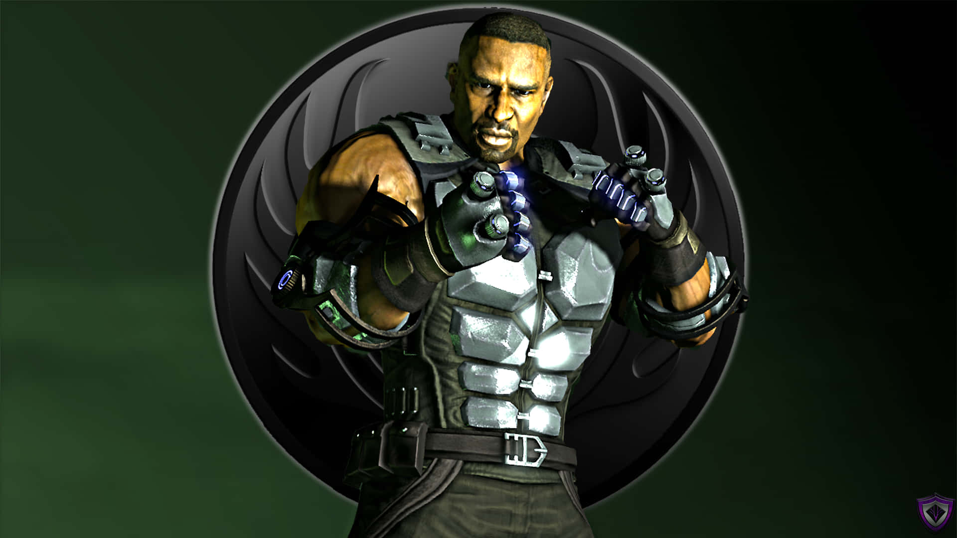 Jax, the Powerful Bionic Fighter from Mortal Kombat Wallpaper