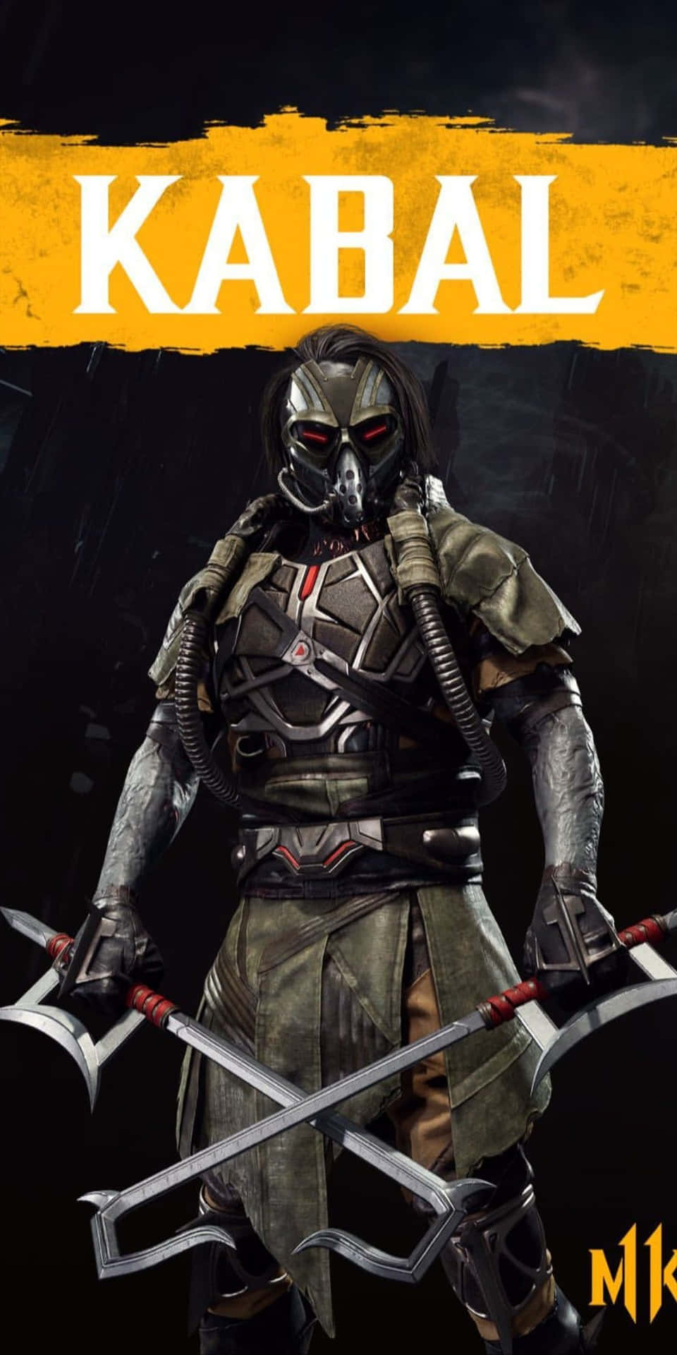 Kabal Unleashes His Deadly Powers in Mortal Kombat Wallpaper