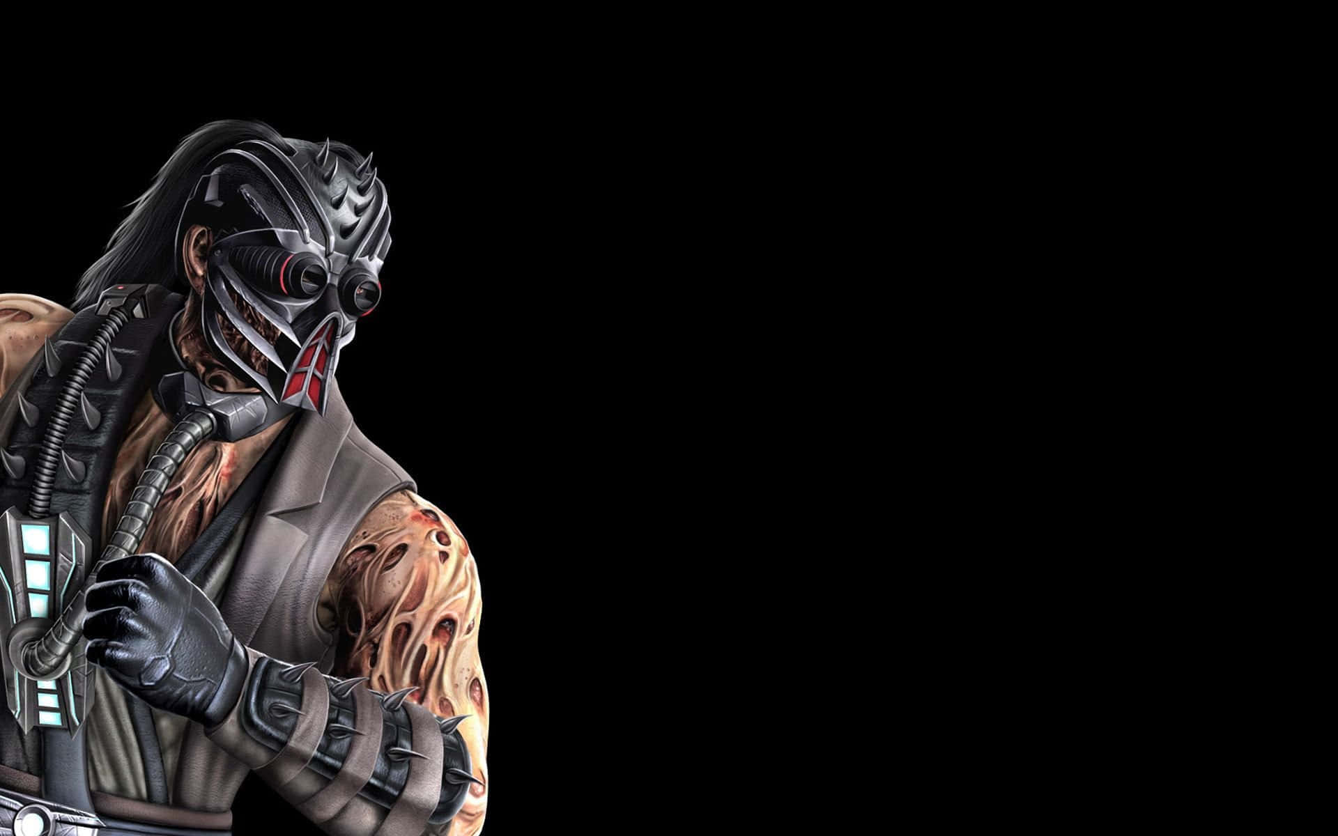 Kabal Unleashed - Mortal Kombat Warrior in Action Wallpaper