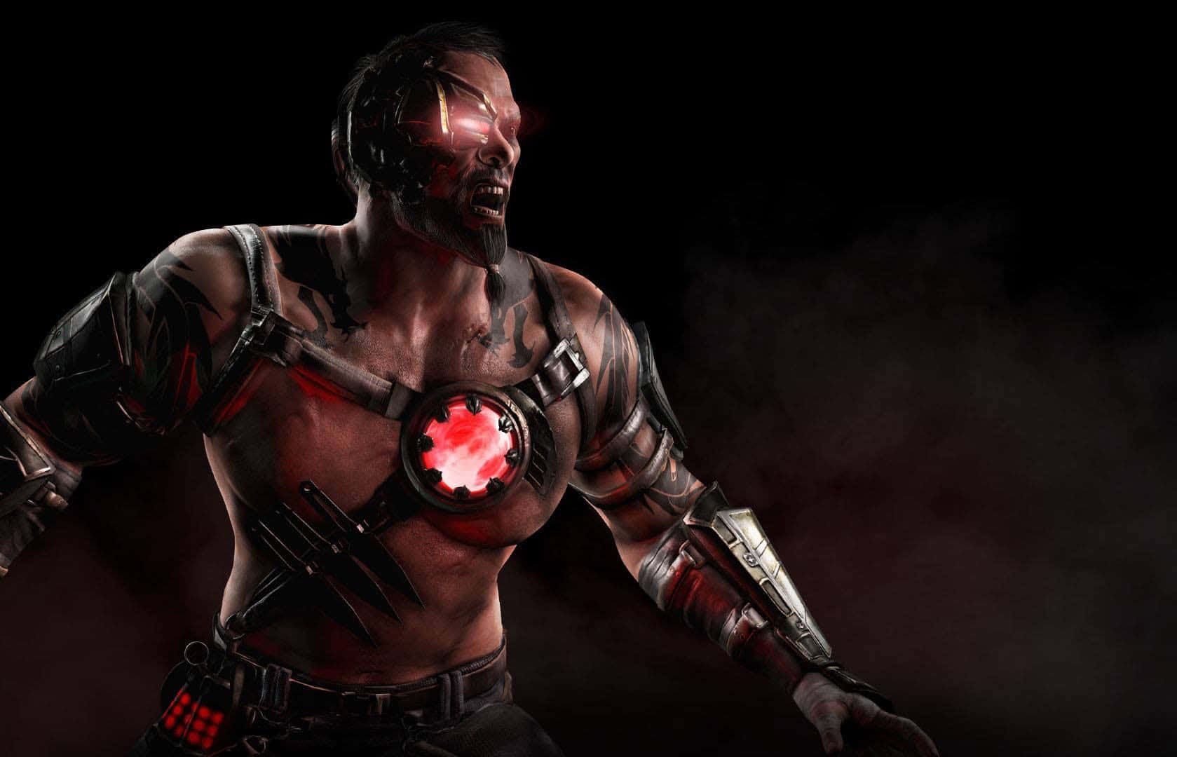 Download Mortal Kombat Kano in Action Wallpaper