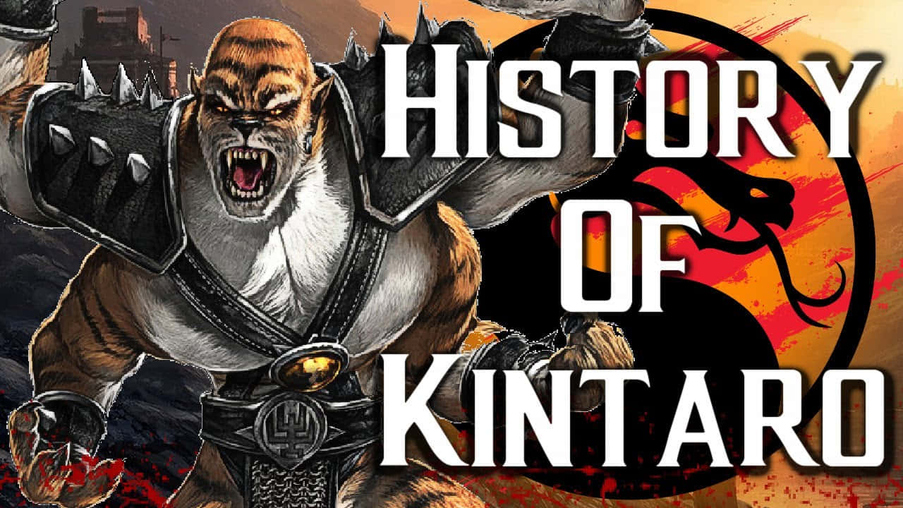 Mortal Kombat's Fearsome Warrior Kintaro Wallpaper