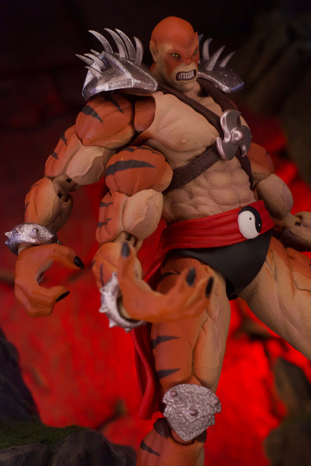 The fierce Kintaro unleashes his power in Mortal Kombat Wallpaper
