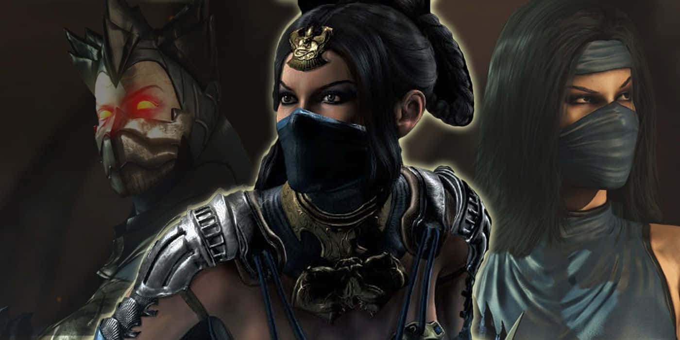 Kitana, The Fierce Princess of Edenia in Mortal Kombat Wallpaper