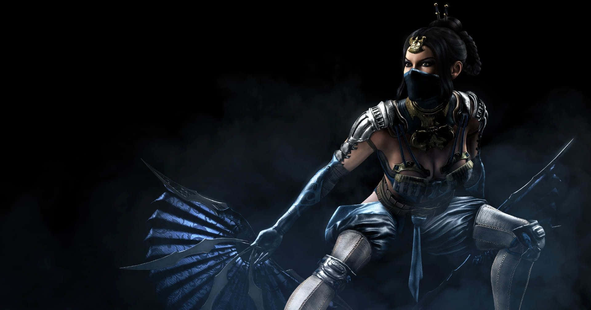 Kitana - The Fearless Princess of Edenia in Mortal Kombat Wallpaper