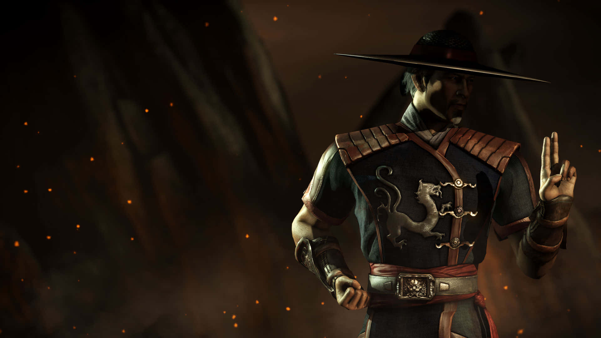 Kung Lao, the Shaolin warrior in Mortal Kombat Wallpaper