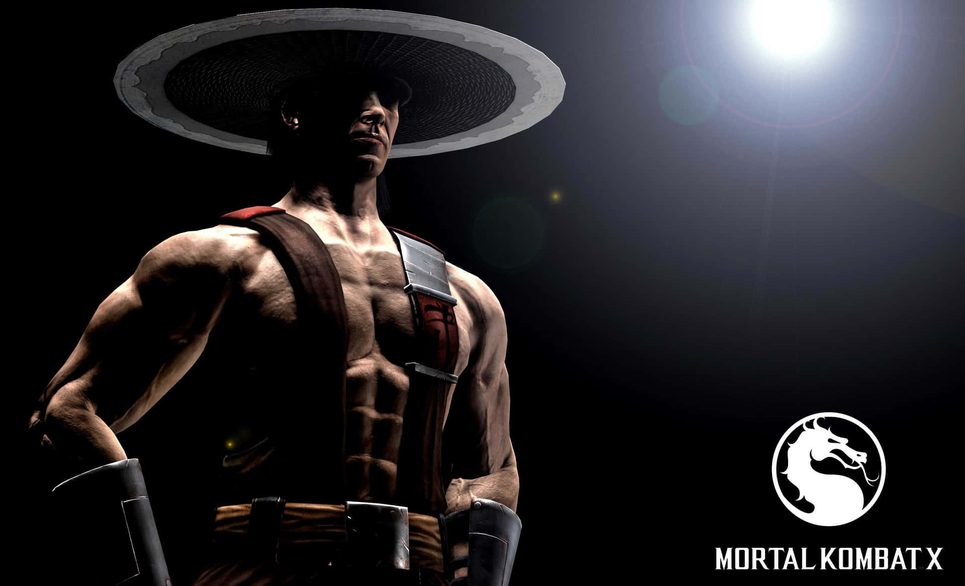 Kung Lao unleashes his lethal skills in Mortal Kombat Wallpaper