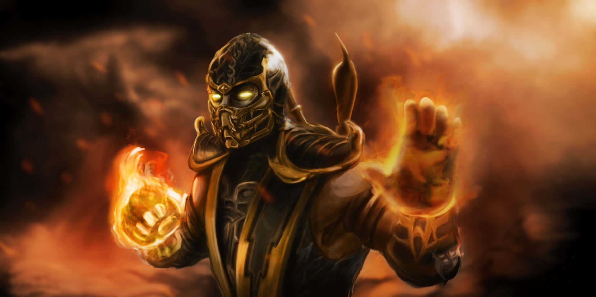 Mortal Kombat Legacy Characters in Action Wallpaper