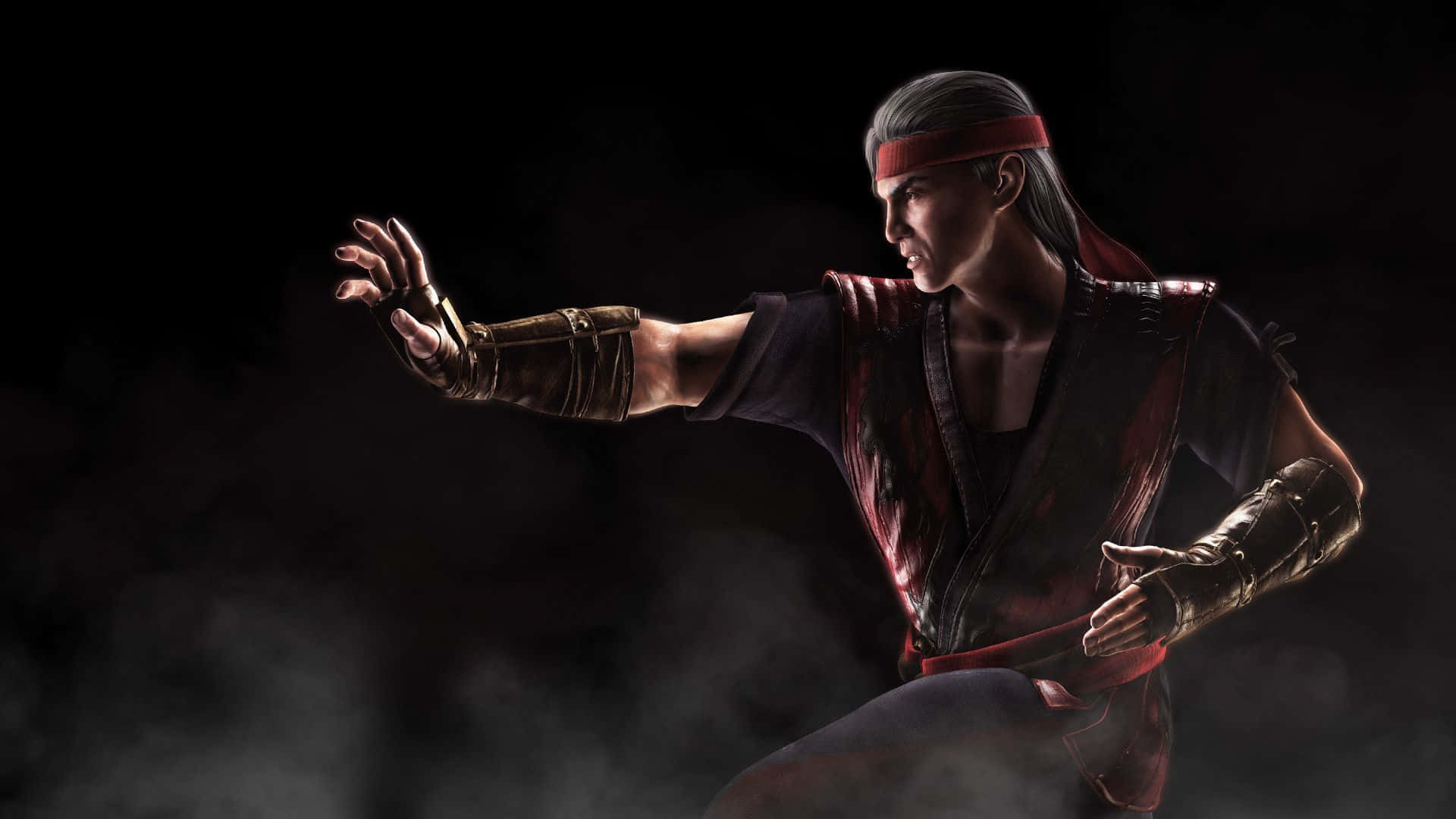 Liu Kang Unleashing his Fury in Mortal Kombat Wallpaper