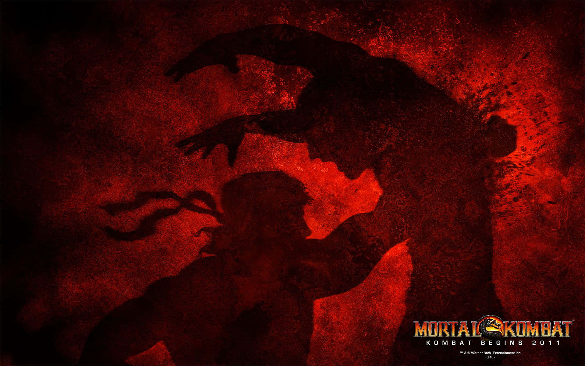 Elicónico Luchador De Mortal Kombat, Liu Kang, En Acción. Fondo de pantalla