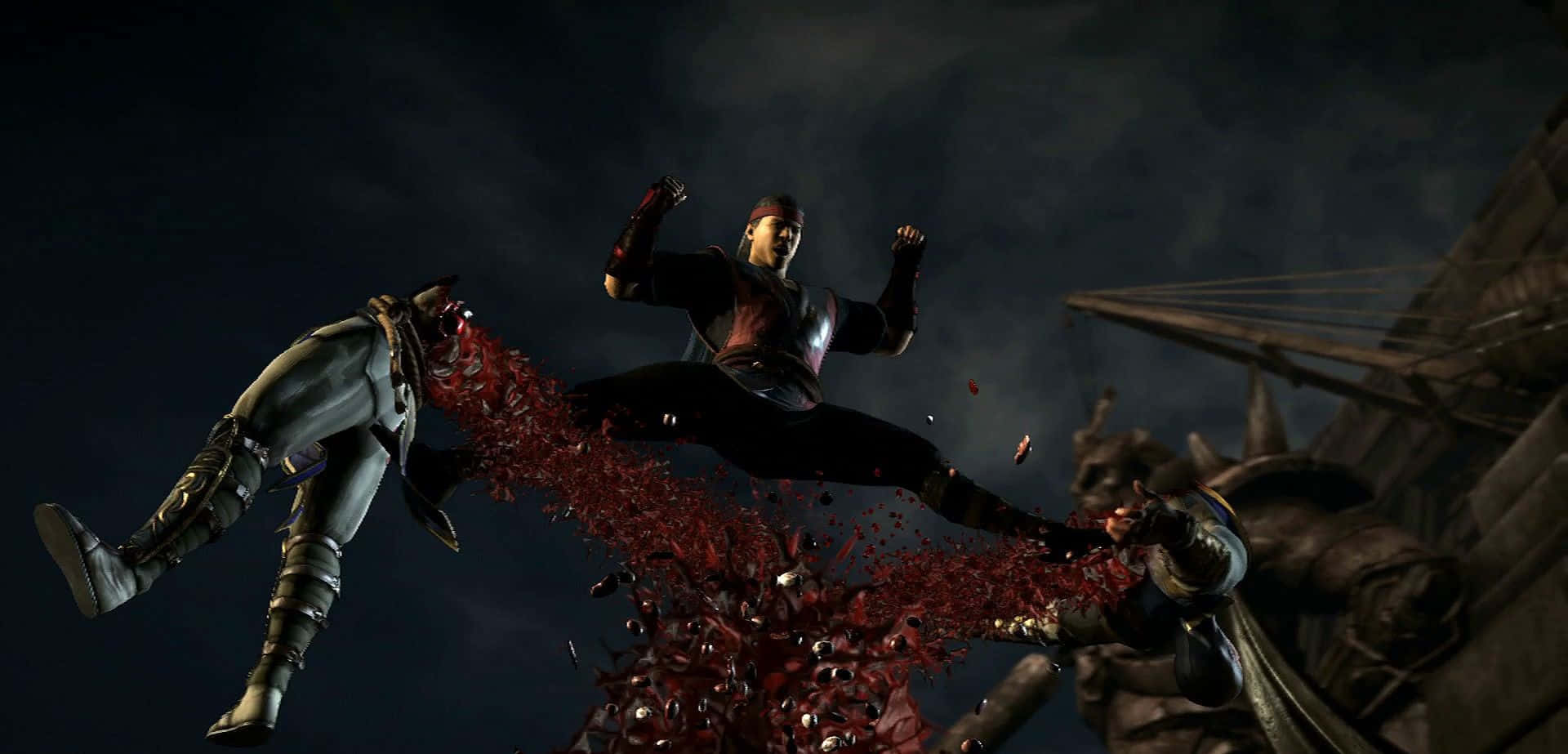 Ferozliu Kang Listo Para Atacar En Mortal Kombat Fondo de pantalla