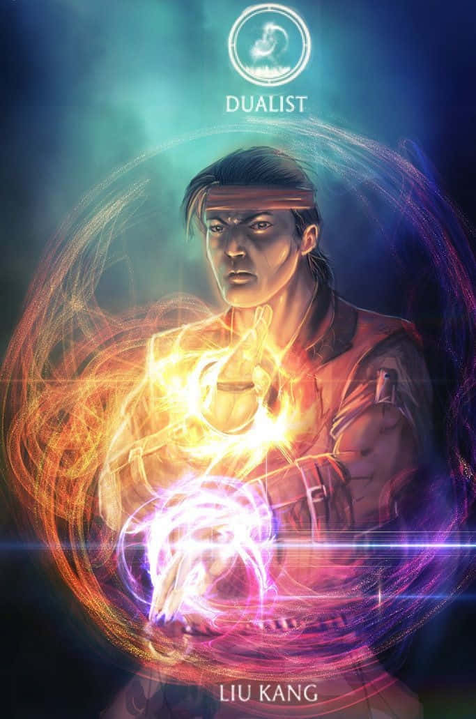 Elluchador Legendario Liu Kang Desata Su Poder En Mortal Kombat. Fondo de pantalla