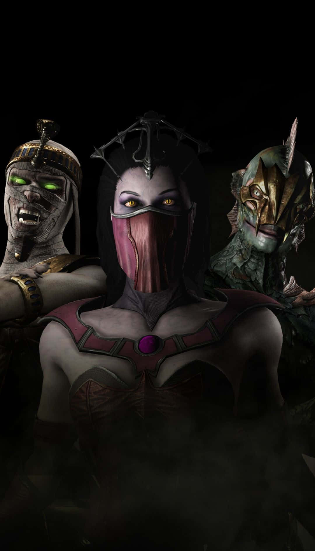 Deadly Beauty in Mortal Kombat - Mileena Wallpaper