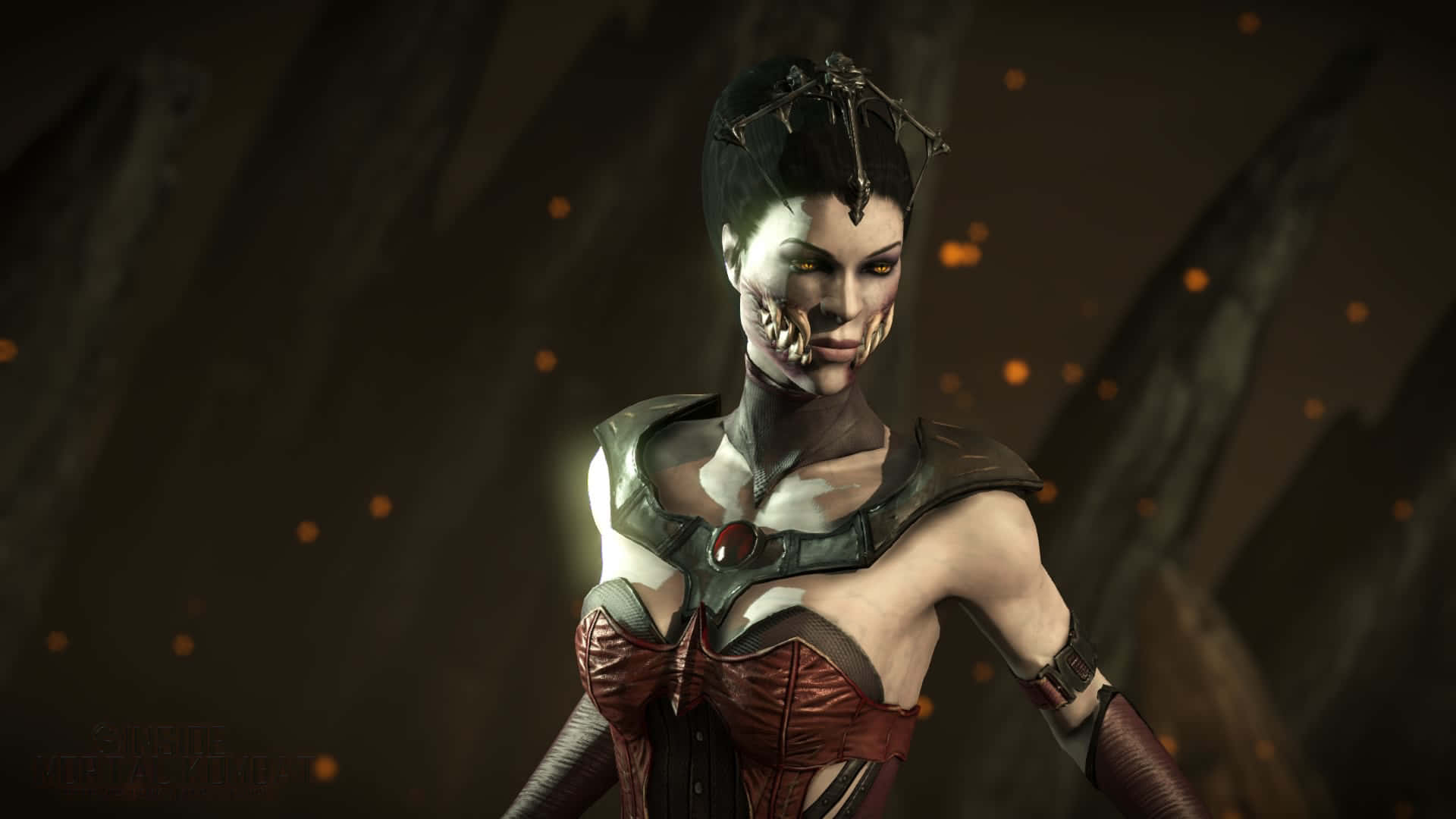 Fierce Mileena in Mortal Kombat Wallpaper