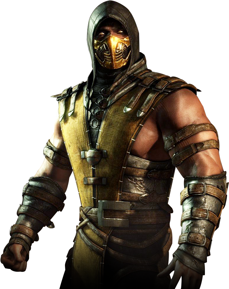 Mortal Kombat Ninja Character PNG