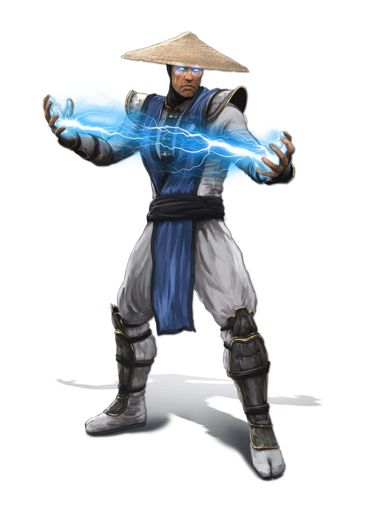 Raiden, the Thunder God in Mortal Kombat Wallpaper